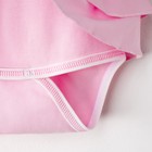 Боди с юбкой «ПРИНЦЕСА», розовый, рост 68 см - Фото 4