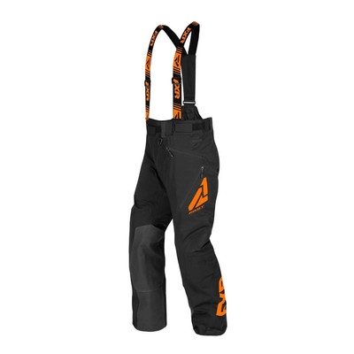 Штаны FXR Clutch FX с утеплителем, размер S, чёрный, оранжевый