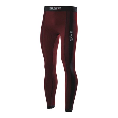 Термоштаны SIXS PNX, размер M, чёрный, красный