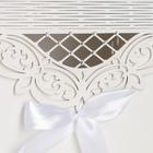 Шкатулка подарочная «Семейный банк для сбора денег. Ажурный», со стразами, белый, 23.5×17×20 см - Фото 4