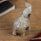 Сувенир "Слон индийский с серебрянными ушками" 9х4,5х12,5 см - Фото 6
