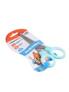 Ножницы канцелярские 13 см, пластиковые ручки, закругленные концы, блистер, корпус МИКС - Фото 7