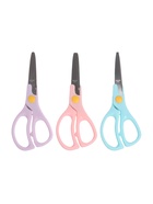 Ножницы 13 см, пластиковые ручки, закругленные концы, блистер, в картонной коробке, корпус МИКС 550016