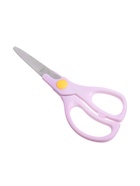 Ножницы 13 см, пластиковые ручки, закругленные концы, блистер, в картонной коробке, корпус МИКС 550016