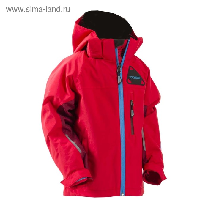 Куртка детская Tobe Novus без утеплителя, размер 110, красная - Фото 1