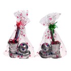 Настольный набор детский, «Ботинок с мячом» из 5 предметов: подставка, ножницы, линейка, 2 карандаша, МИКС - Фото 2