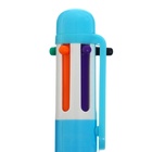 Ручка шариковая «Фламинго», автоматическая, 6-цветная, корпус с рисунком, МИКС 550207