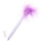 Ручка-прикол Calligrata «Пух», синий стержень, шариковая, МИКС - фото 120957172