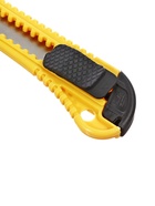 Нож канцелярский, лезвие 18 мм, корпус пластик, фиксатор, блистер, МИКС - Фото 9