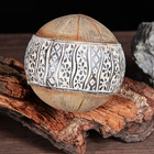 Сувенир "Шар под дерево с африканским орнаментом" диаметр 9,5 см - Фото 1