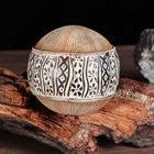 Сувенир "Шар под дерево с африканским орнаментом" диаметр 10,5 см - Фото 1