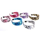 ободок для волос классика 4,5 см розы - Фото 2