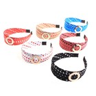 ободок для волос классика 4,5 см пряжка - Фото 2