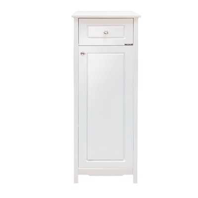 Пенал для ванной комнаты Comforty «Тбилиси 40», 428×355×1228 мм, цвет белый