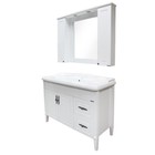 Тумба-умывальник COMFORTY «Палермо-120» белая с раковиной COMFORTY 3312 - Фото 6