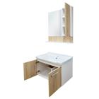 Тумба-умывальник COMFORTY «Рига-70», дуб сонома с раковиной COMFORTY 9335-70 - фото 12017627
