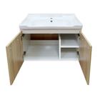 Тумба-умывальник COMFORTY «Рига-70», дуб сонома с раковиной COMFORTY 9335-70 - фото 12017630