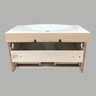 Тумба-умывальник COMFORTY «Самара-76» кофе полоска с раковиной «Signo 76 F01»/«Infinity 76»   440447 - Фото 8