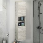 Шкаф-колонна COMFORTY «Верона-35» дуб белый - Фото 1