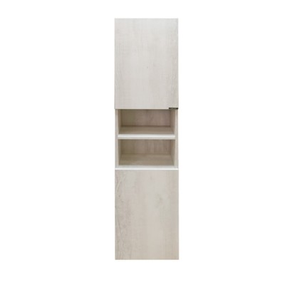 Шкаф – колонна для ванной комнаты Comforty «Верона – 35», 350×320×1600 мм, цвет дуб белый