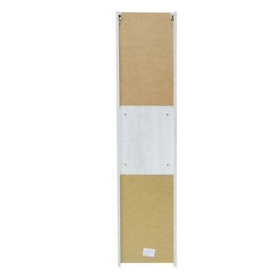 Шкаф – колонна для ванной комнаты Comforty «Верона – 35», 350×320×1600 мм, цвет дуб белый