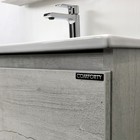 Тумба - умывальник напольная Comforty «Верона-75», раковина Comforty 75E, цвет дуб белый - Фото 10