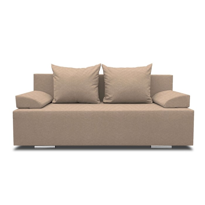 Диван прямой «Оксфорд», еврокнижка, savana/arben, цвет camel - Фото 1