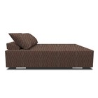 Диван прямой «Оксфорд», еврокнижка, savana/arben, цвет hazel - Фото 2