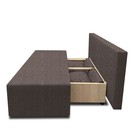 Диван прямой «Оксфорд», еврокнижка, savana/arben, цвет latte - Фото 3