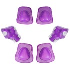 Защита роликовая ONLYTOP, размер универсальный, цвет фиолетовый - фото 9558370