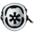 Шлем защитный детский ONLYTOP OT-S507, обхват 55 см, цвет чёрный - фото 9558381
