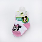 Набор носков "Minnie Mouse", белый/розовый, 6-8 см - Фото 8