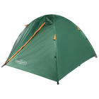 Палатка туристическая ROOT, 210 х 210 х 110 см, 2-х местная, цвет зелёный - Фото 1