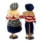 Кукла коллекционная "Парочка в драповом костюме" 40 см, набор из 2 штук - Фото 4