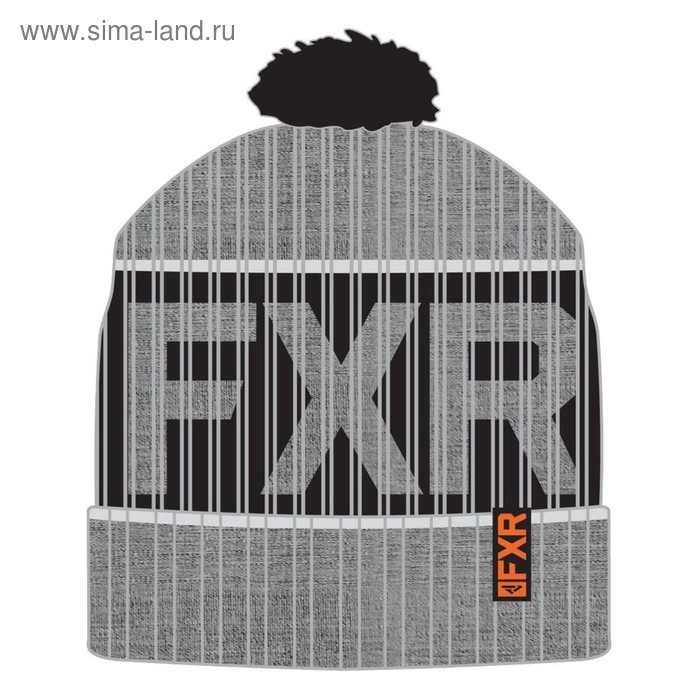 Шапка FXR Excursion, серый, оранжевый - Фото 1