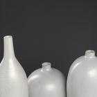 Набор ваз керамических "Велла", цвет серый, 24/33/41 см - Фото 5