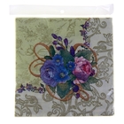Набор салфеток бумажных "Цветочная композиция" - Фото 3