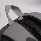 Рюкзак детский, отдел на молнии, цвет серый - Фото 5