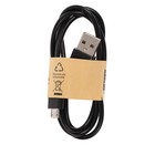 Кабель Krutoff, microUSB - USB, 1 А, 1 м, черный - Фото 2