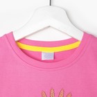 Костюм для девочки "Little princess", цвет розовый, рост 86-92 см - Фото 2