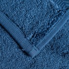 Полотенце Premier MICROCOTTON, 70х140 см, 100% микрокоттон, синий, 500 г/м2 - Фото 3