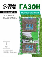 Газонная травосмесь «Гринкипер», «Зимостойкая», 1 кг - Фото 1