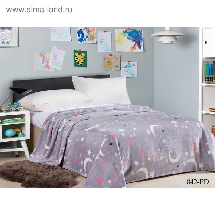 Плед «Бамбино» 1.5 сп, размер 150 x 200 см, велсофт - Фото 1