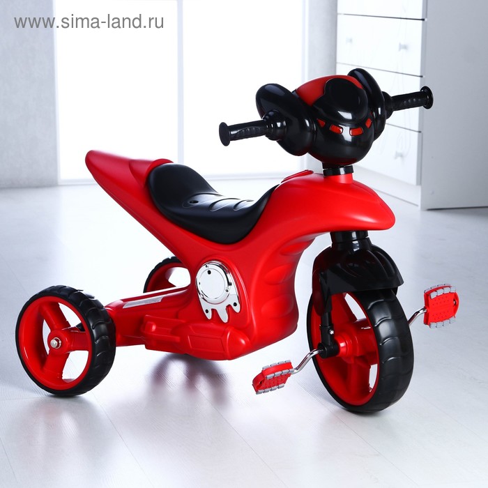 Велосипед детский трехколесный, со звуковыми и световыми эффектами - Фото 1