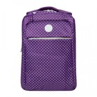 Рюкзак молодёжный, 2 отдела на молниях, наружный карман, цвет фиолетовый - Фото 1