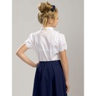 Блузка для девочки, рост 158 см, цвет белый - Фото 4