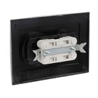 Розетка «Элект» RS 16-237-ЧС, 16 А, 250 В, двухместная, скрытая, без з/к, черная под серебро - Фото 2
