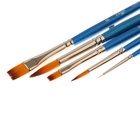 Набор кистей для рисования, синтетика, 5 штук: № 1, 3, 5 (круглые), № 5, 8 (плоские), «Гамма», круглые, плоские - Фото 6