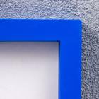 Фоторамка пластик L-3 21х30 см синий (пластиковый экран) - фото 10054448