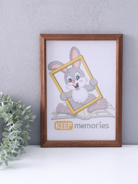 Фоторамка для фото 21×30 см Islands, орех, МИКС